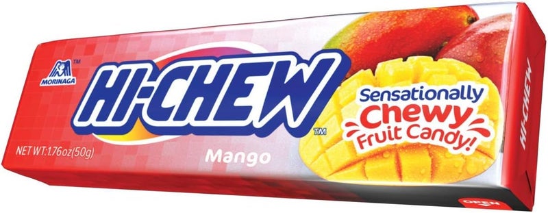 Hi-Chew Mango Chewy Candy Sticks (Pack of 10) - Image 2